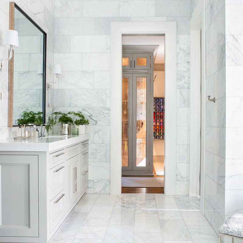 Bella White Honed Marble Tiles 12x24 Marble Honed 12x24 Tiles — 3