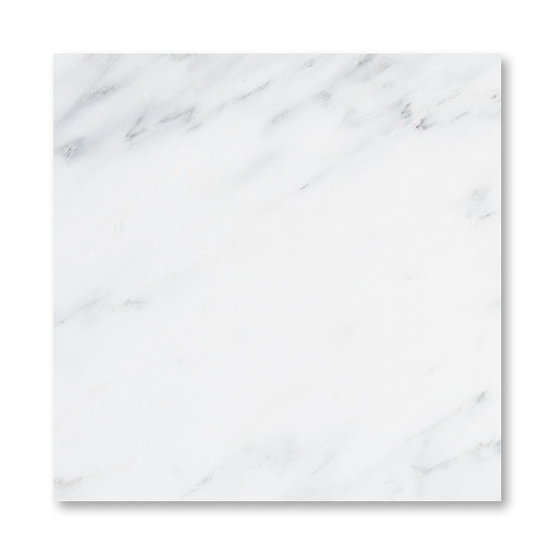 Bella White Honed Marble Tiles 18x18 Marble Honed 18x18 Tiles