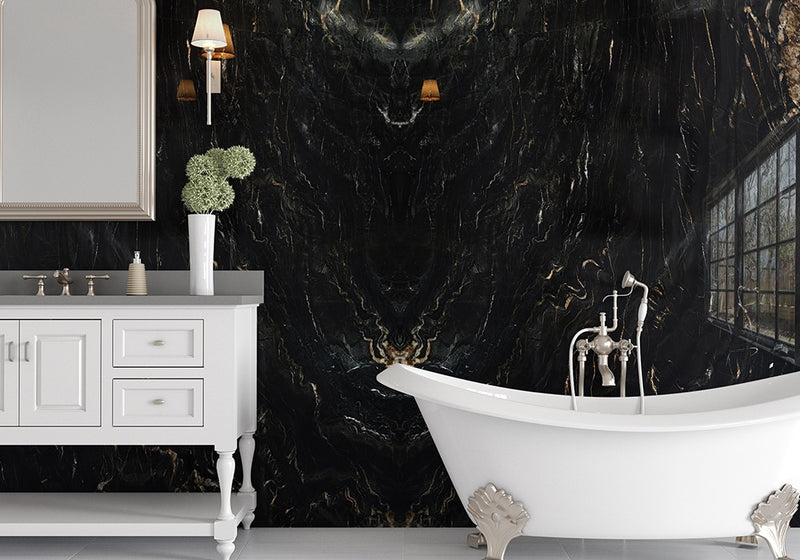 Belvedere Polished Quartzite Slab Random room scene