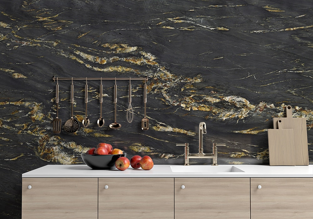 Belvedere Textured Quartzite Slab Random room scene 2