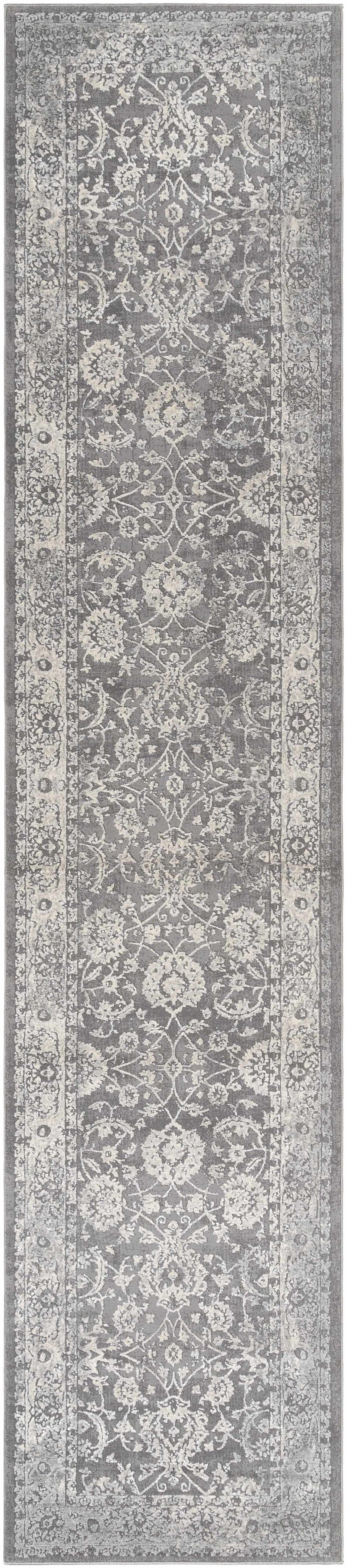 Benavides Gray Updated Traditional Tibetan Rug by Boutique Rugs