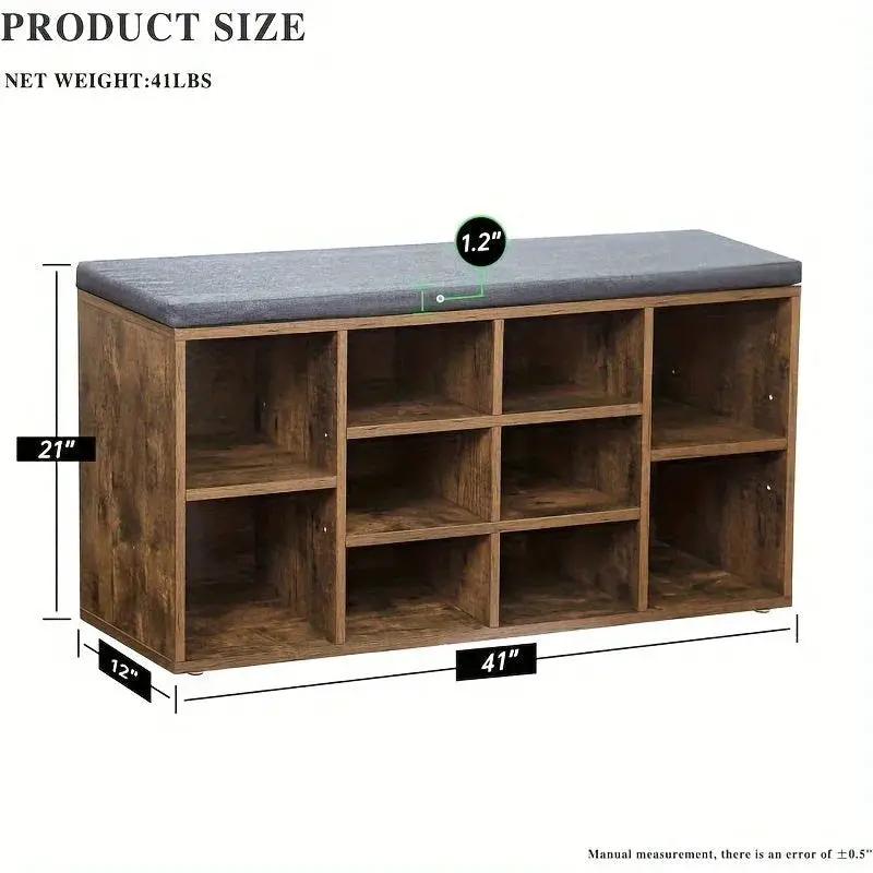 Bench - 3-Tier Wooden by House Of Avana