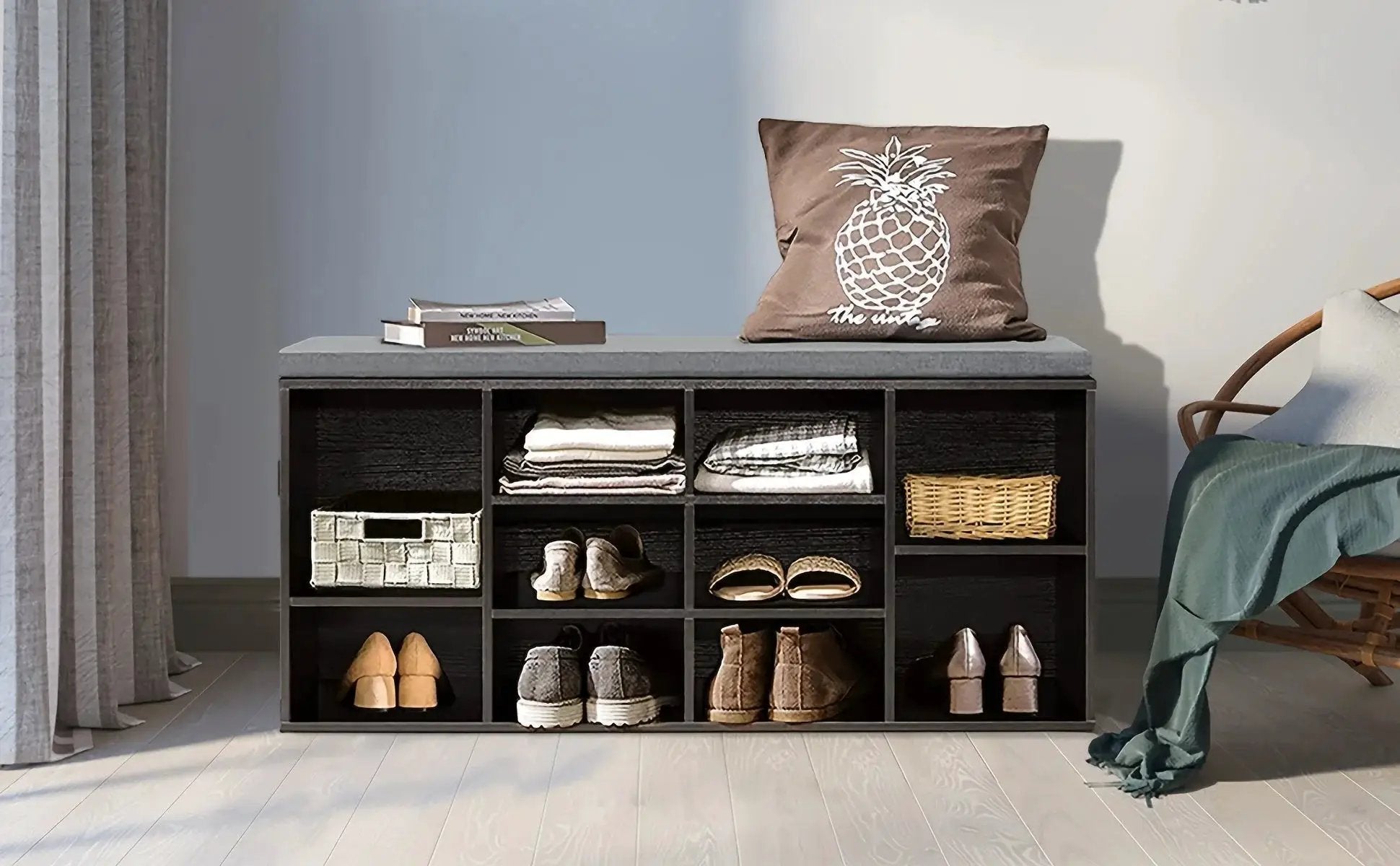 Bench - 3-Tier Wooden by House Of Avana