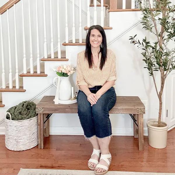 Vintage-Inspired Reclaimed Wood Folding Bench by Decor Steals