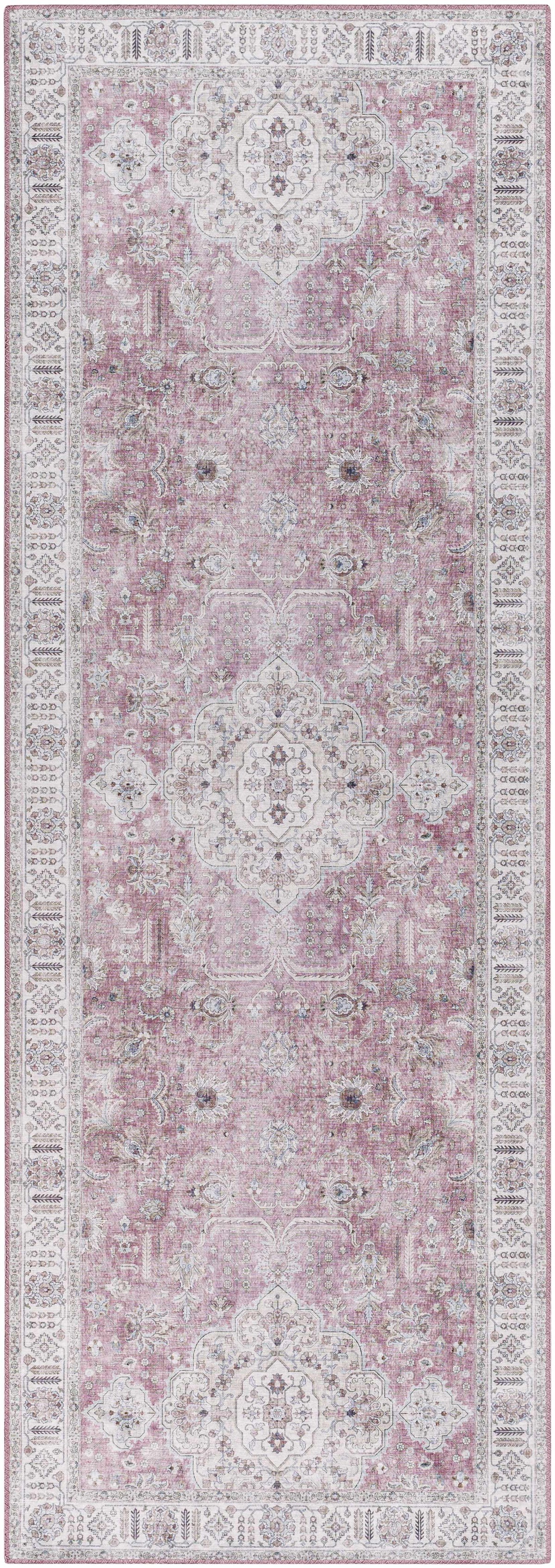Bergman Distressed Red Area Rug, photo 3 of 12