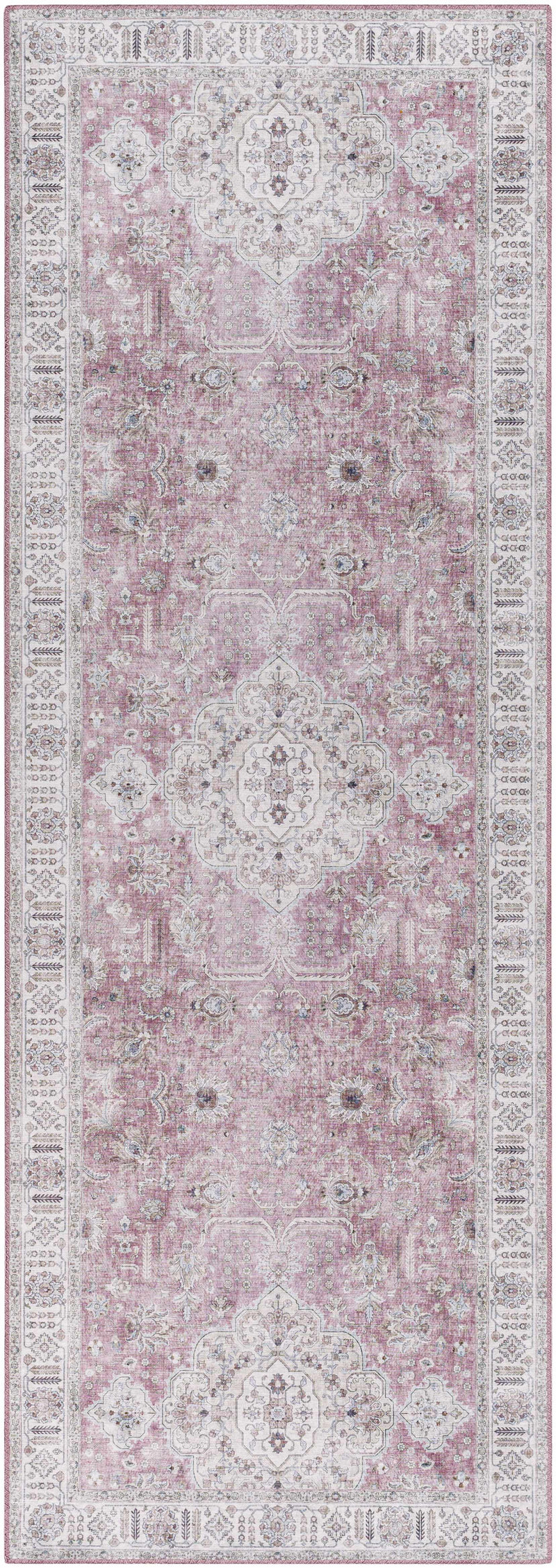 Bergman Distressed Red Area Rug by Boutique Rugs