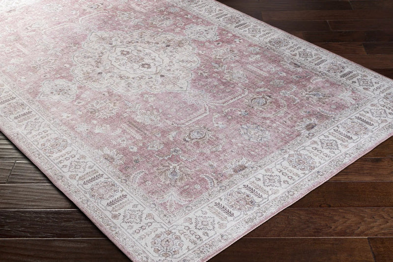 Bergman Distressed Red Area Rug by Boutique Rugs