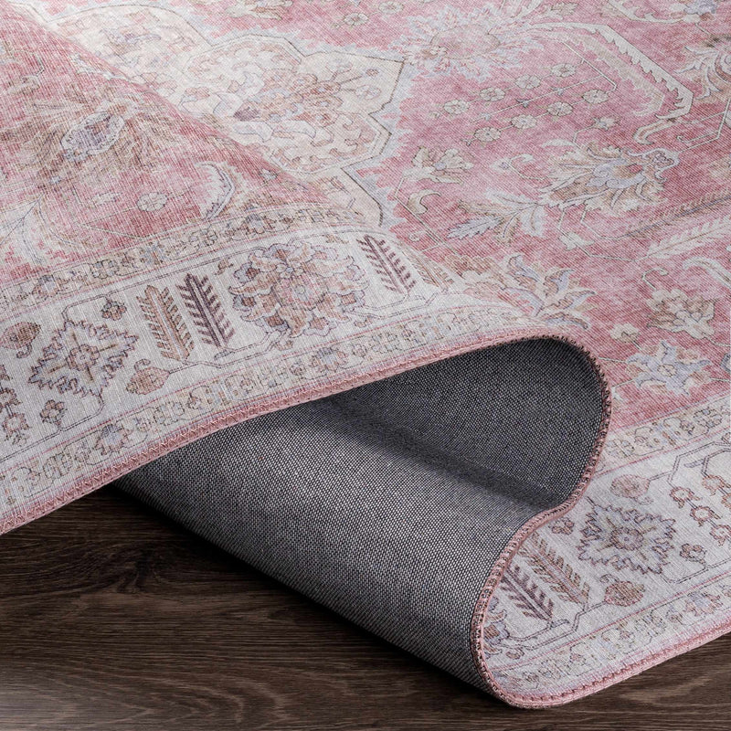 Bergman Distressed Red Area Rug by Boutique Rugs