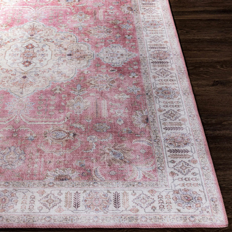 Bergman Distressed Red Area Rug by Boutique Rugs