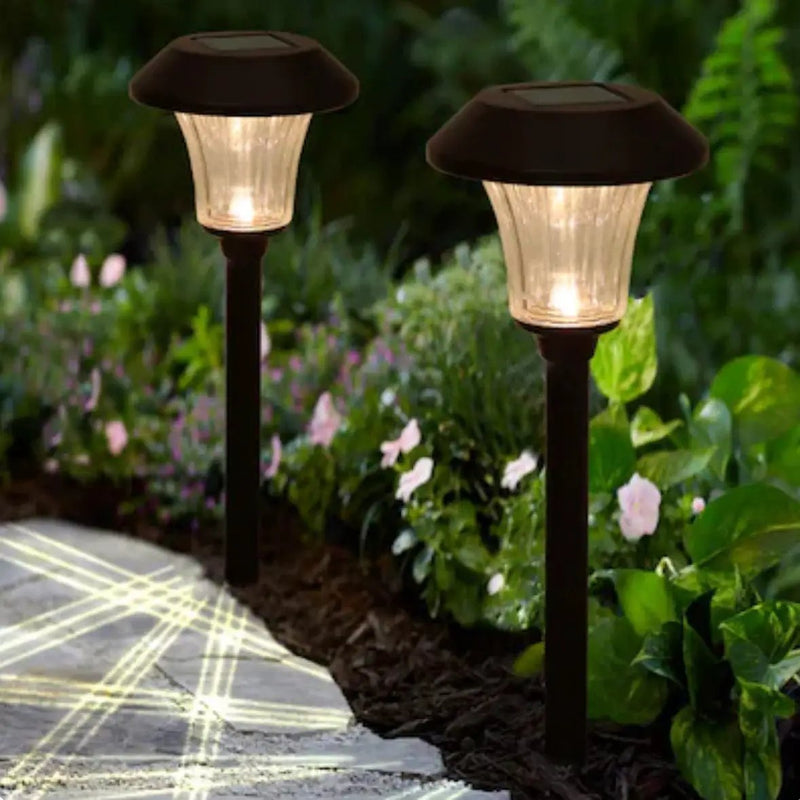 Berkely Jensen 12 -Lumens Oil-rubbed Bronze Solar LED Outdoor Path Light 5 Pack( 3000-Kelvins K) by Outdoor Solar Outlet