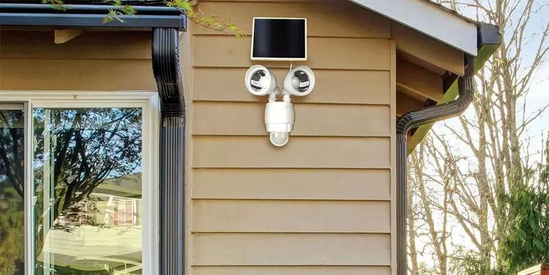 Berkley Jensen 800-Lumen Solar Security Light by Outdoor Solar Outlet