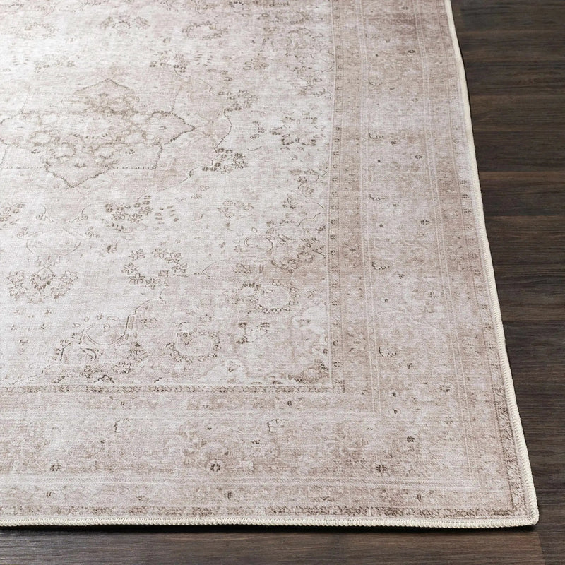 Bethany Vintage Flat Pile Washable Rug by Boutique Rugs