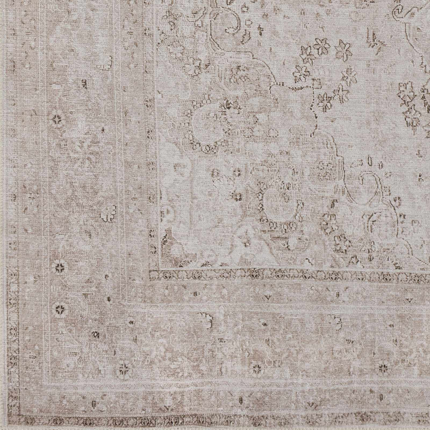 Bethany Vintage Flat Pile Washable Rug by Boutique Rugs