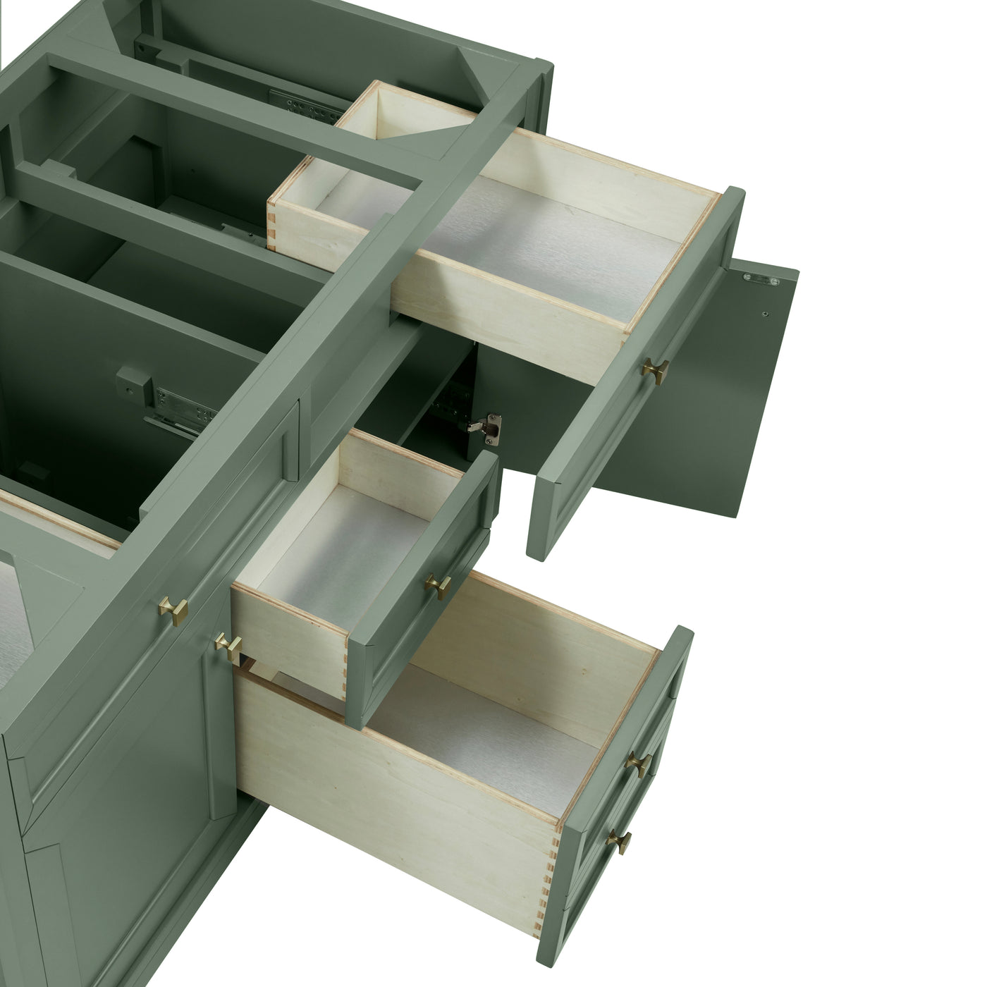 James Martin Chicago 48" Single Bathroom Vanity, Smokey Celadon, view 23