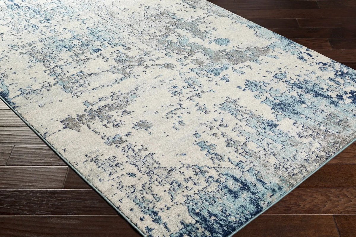 Beverly Abstract Blue Area Rug, photo 16 of 34