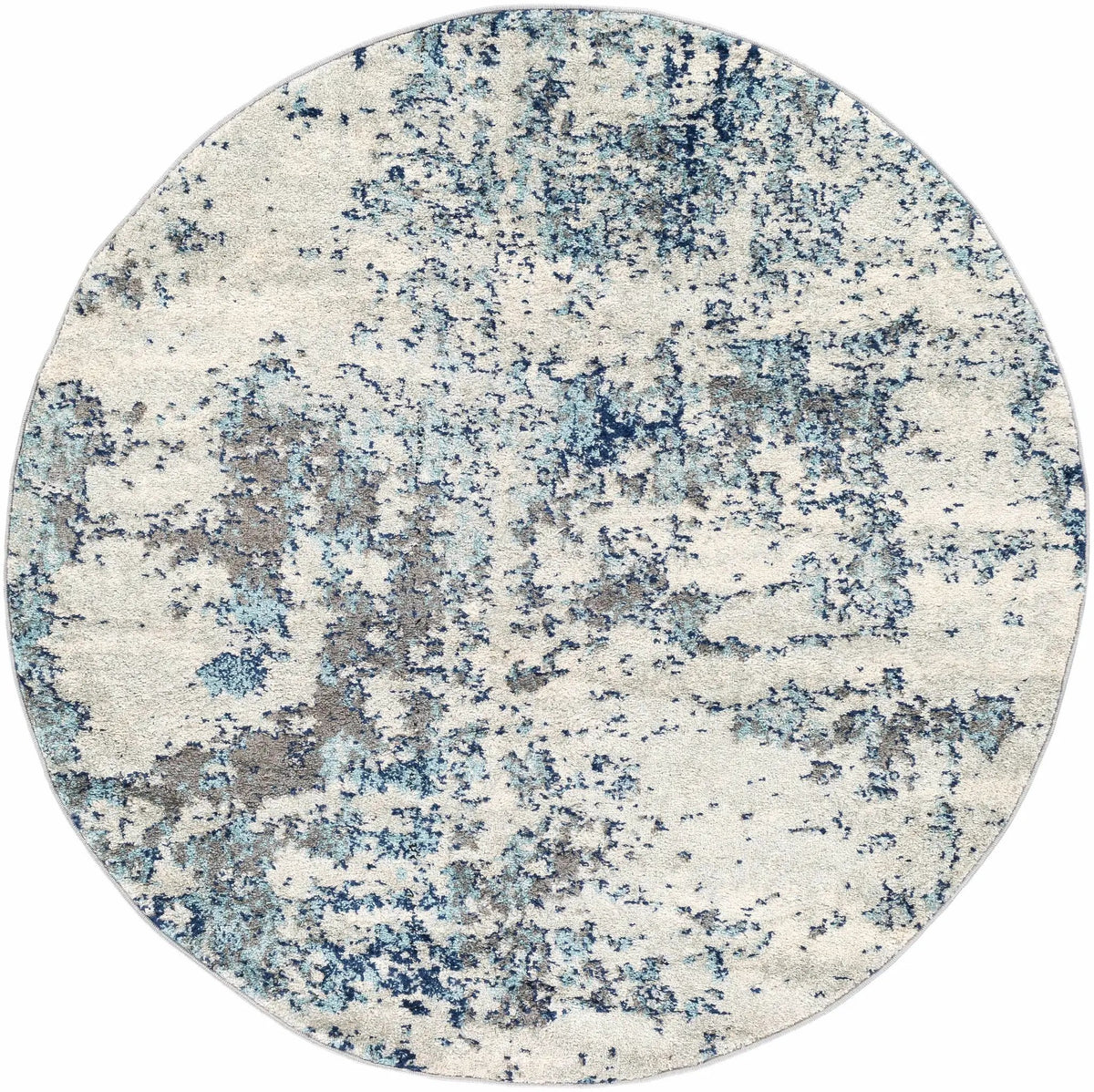 Beverly Abstract Blue Area Rug, photo 7 of 34