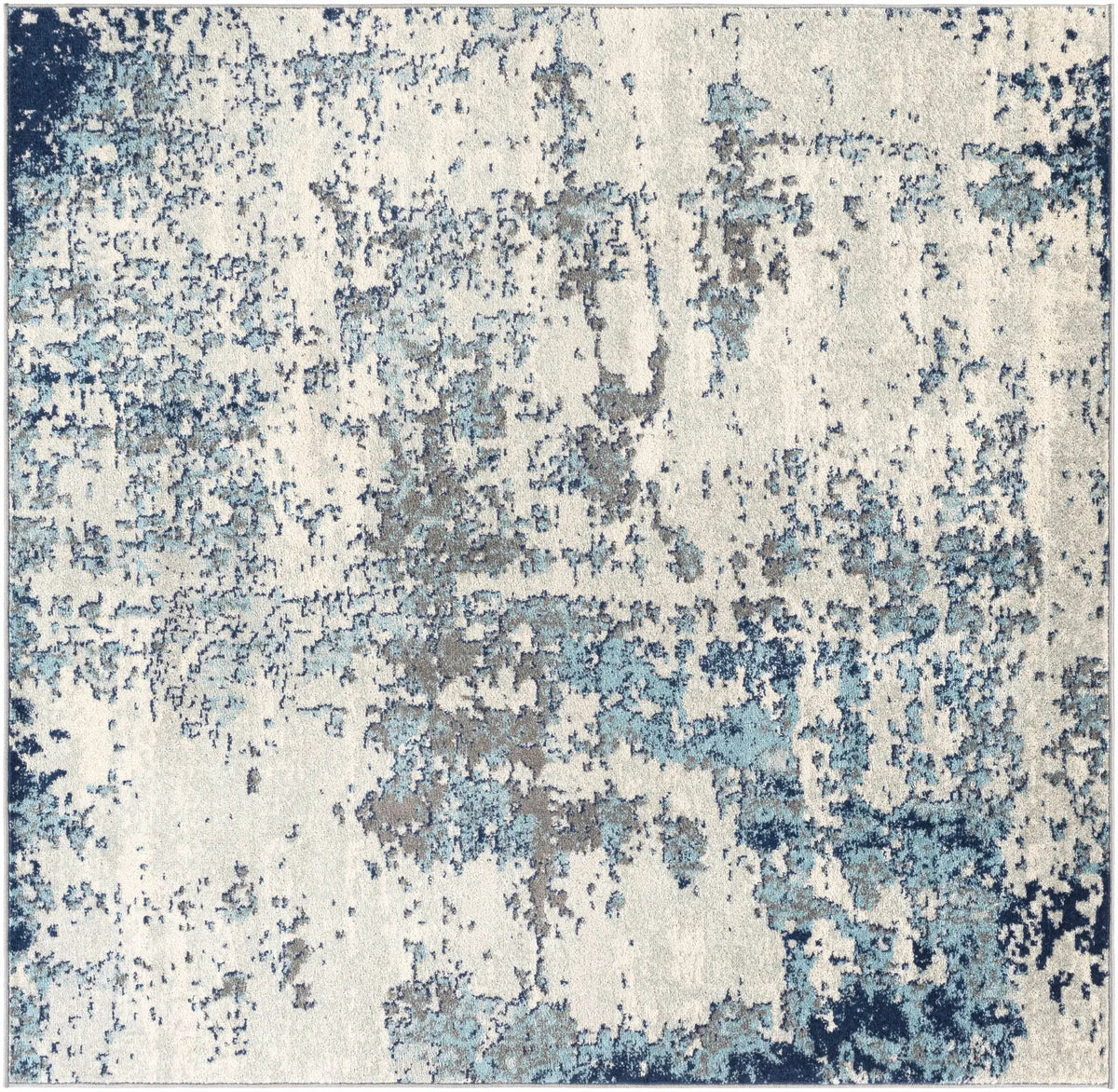 Beverly Abstract Blue Area Rug, photo 8 of 34