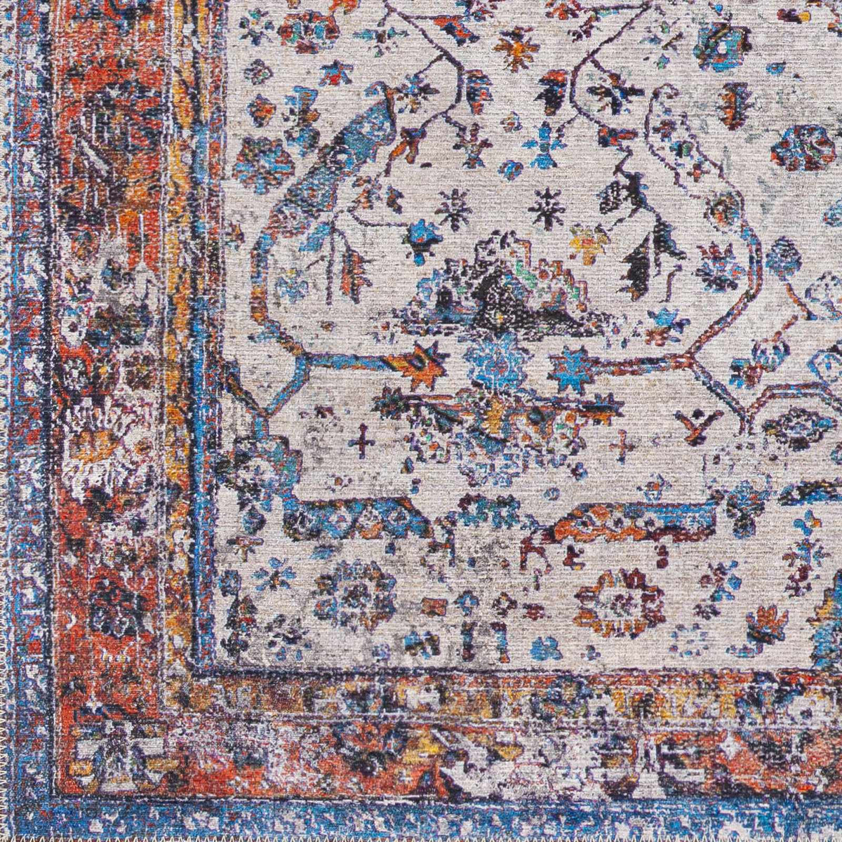 Beykonak Washable Area Rug - Clearance, sample swatch