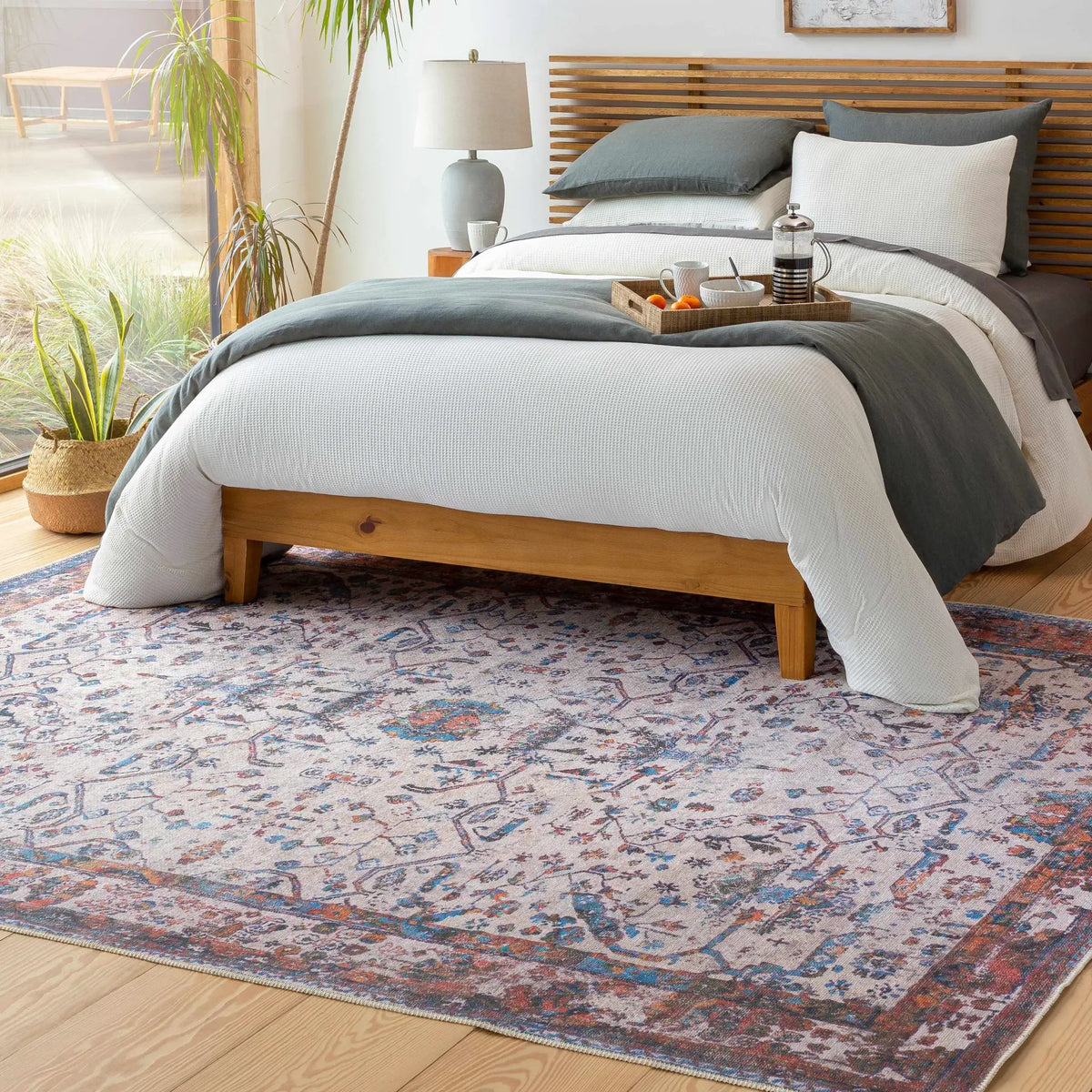 Beykonak Washable Area Rug - Clearance, installed in a room 3