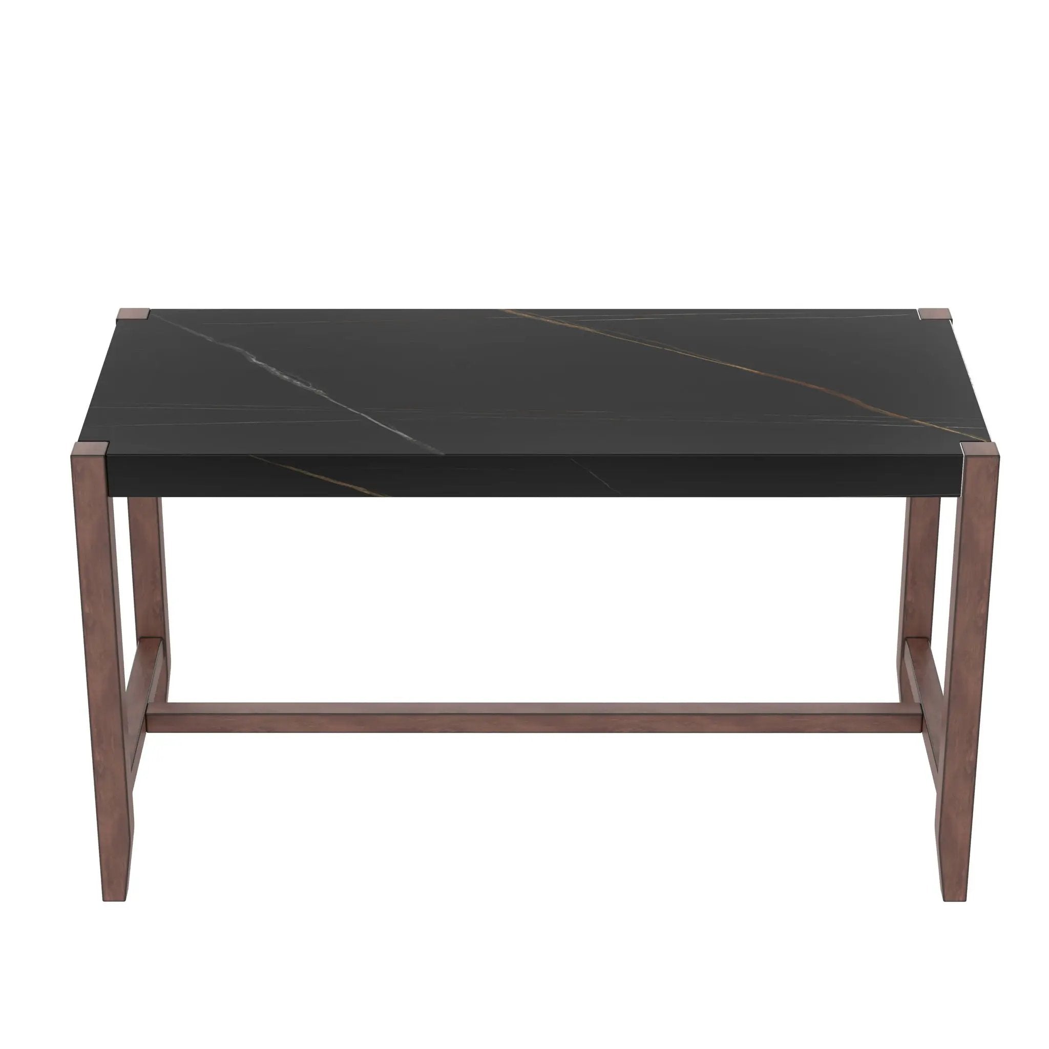 5 Piece Counter Height Dining Set, Bar Table With 4 Upholstered Chairs by HouseOfZazla