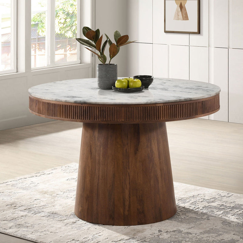 Feast - Round Dining Table - Natural by HouseOfZazla