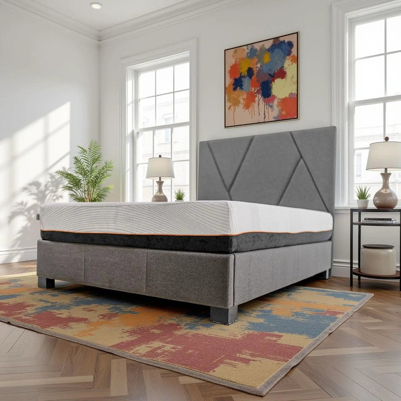 Regen - 10" Cooling Copper Infused Memory Foam Mattress by HouseOfZazla