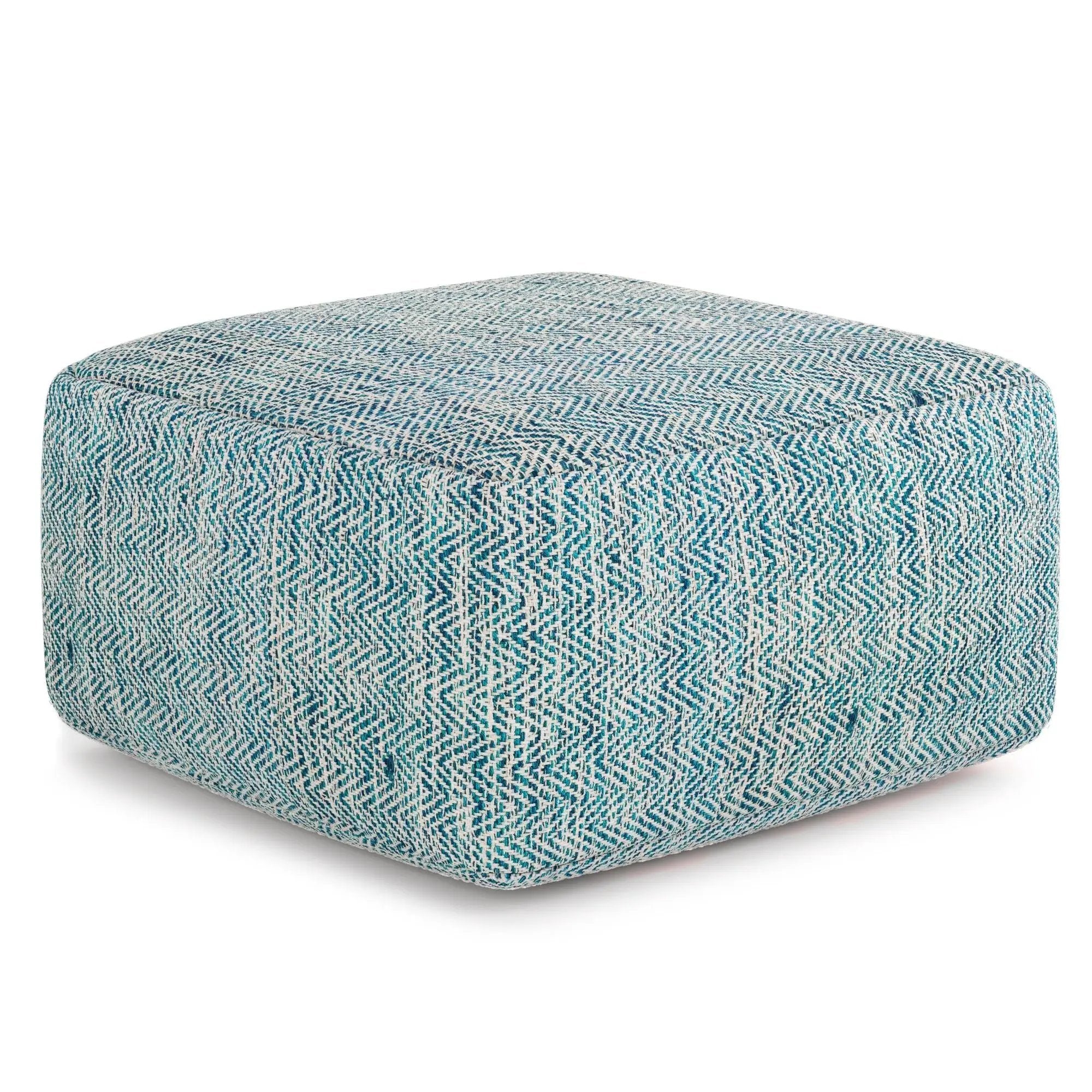 Nate - Handcrafted Square Pouf by Unique Piece Furniture
