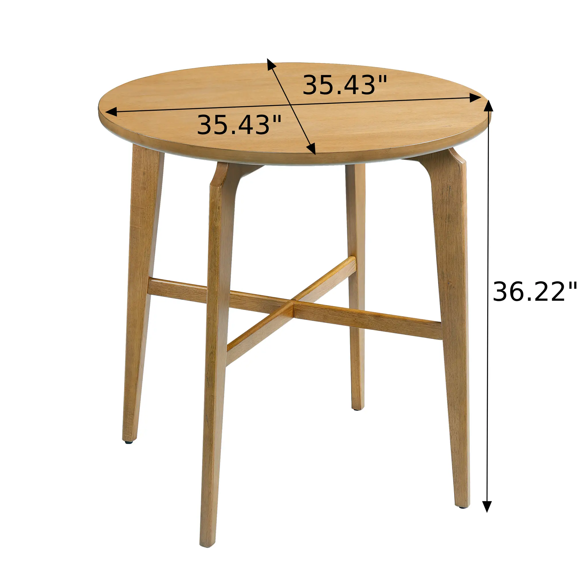 36.22 Inch High Dining Table by HouseOfZazla