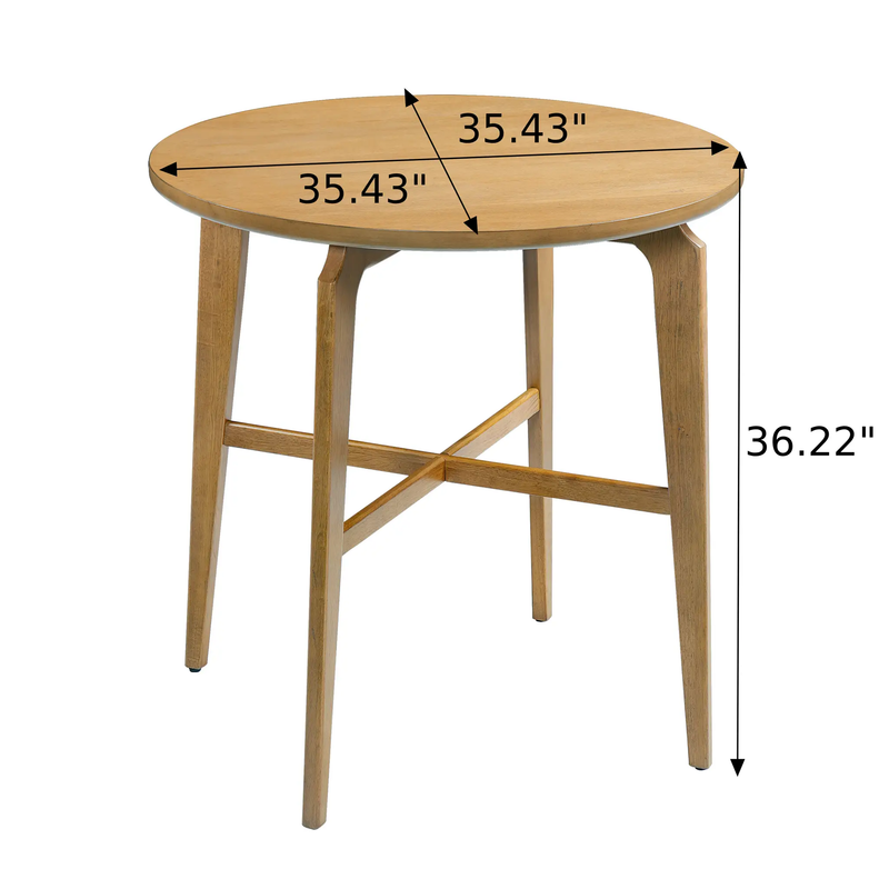 36.22 Inch High Dining Table by HouseOfZazla