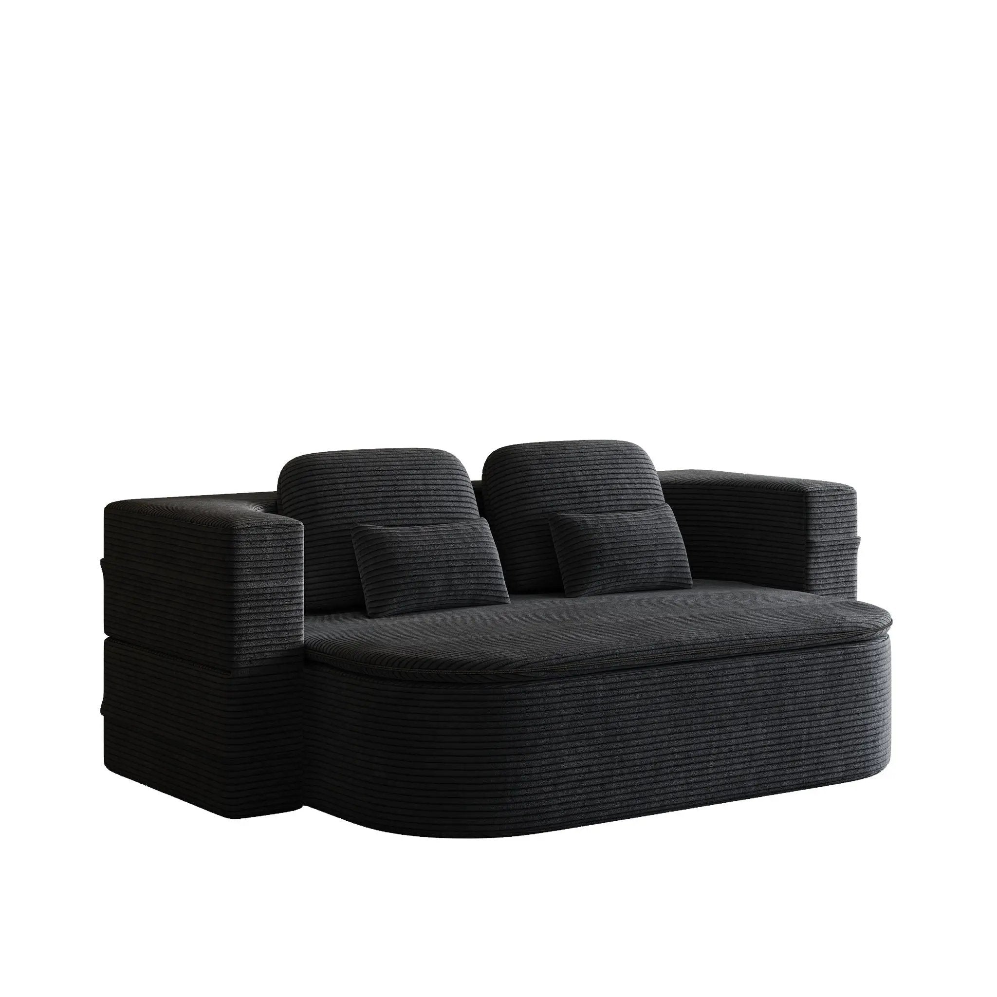 2 In 1 Foldable Sofa Bed With Multi Functional Blanket by HouseOfZazla