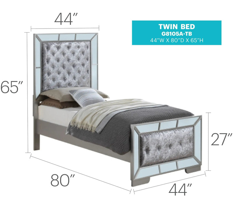 Stylish Contemporary Bed With Minimalist Design by Unique Piece Furniture