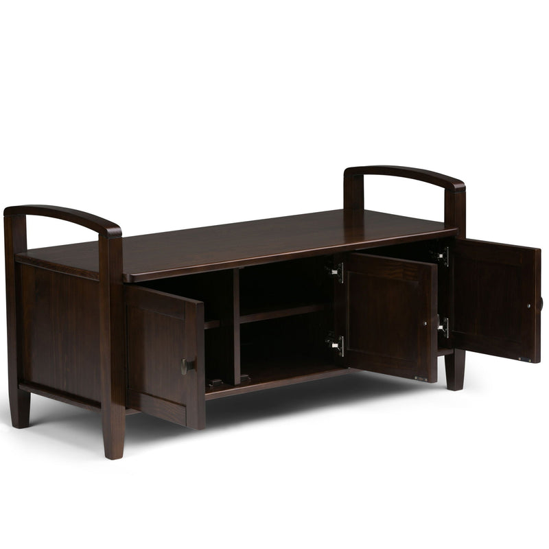 Warm Shaker - Handcrafted Entryway Storage Bench by HouseOfZazla