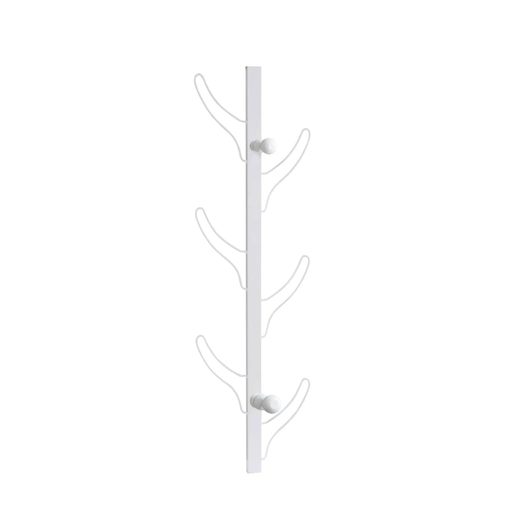 Vertical Eight Hook Coat Rack Wall Mount by Unique Piece Furniture