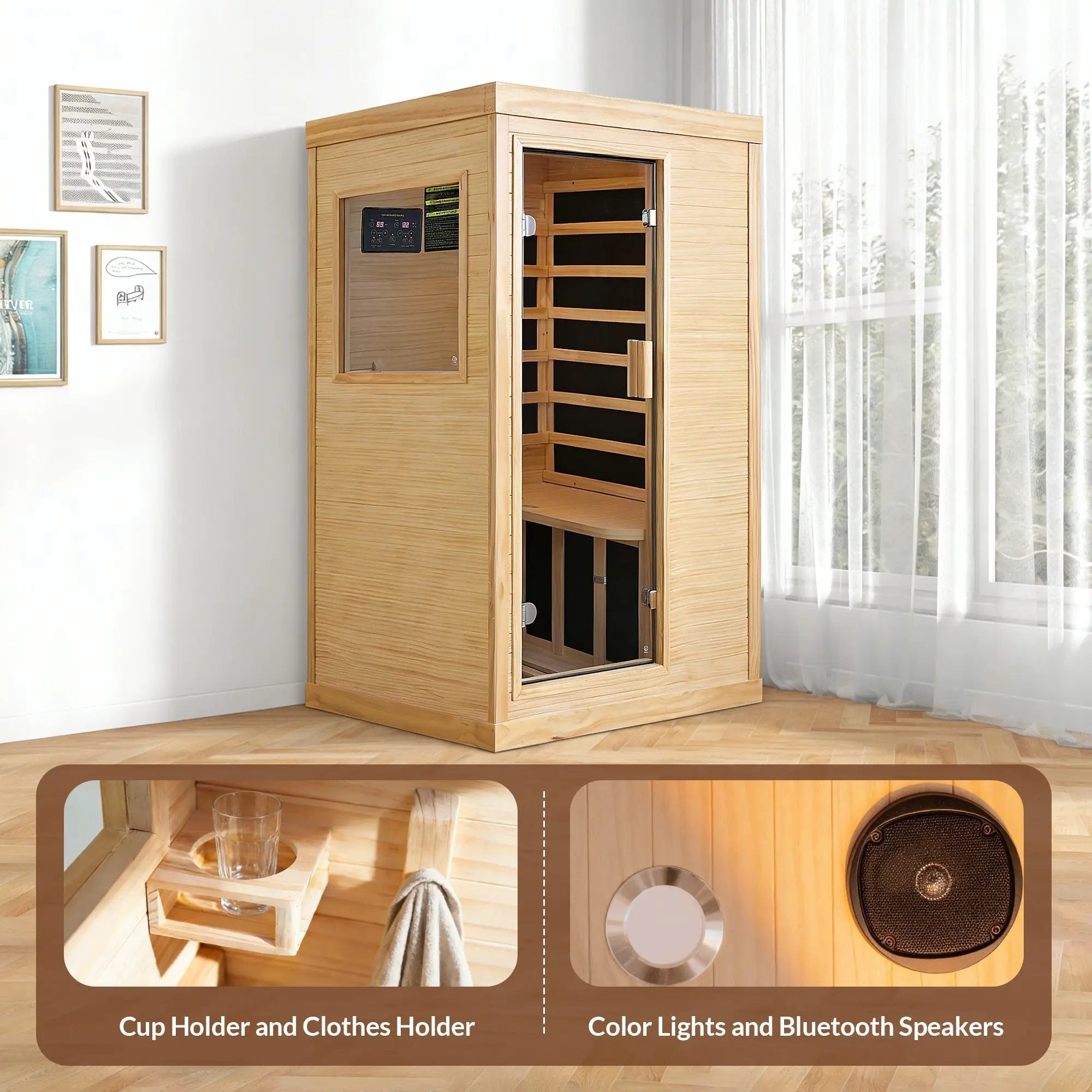 HOSAUNA Single Person Sauna by HouseOfZazla
