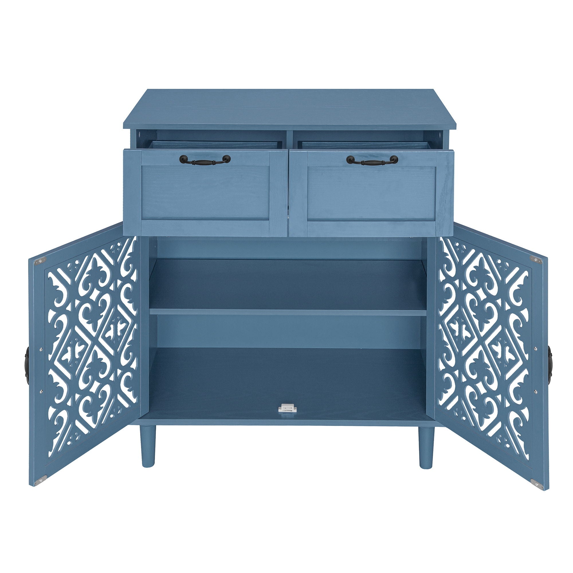 2 Door 2 Drawer Elegant Cabinet by HouseOfZazla