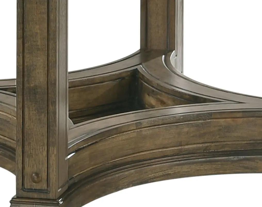 Parfield - 5 Pieces Round Dining Room Set - Light Brown / Oak by Unique Piece Furniture