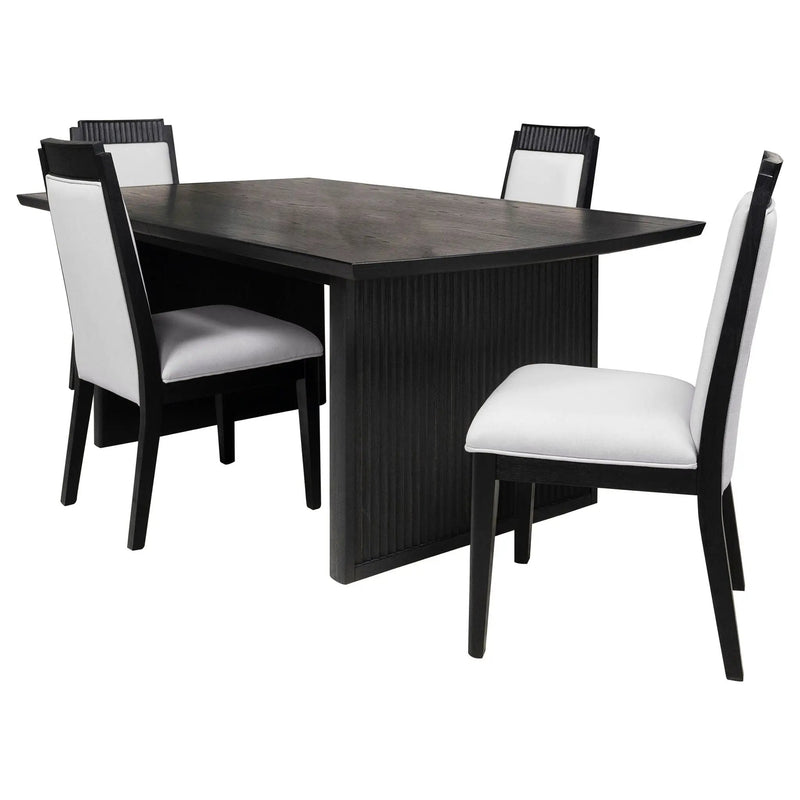 Mason - Dining Set With Extension Leaf by HouseOfZazla