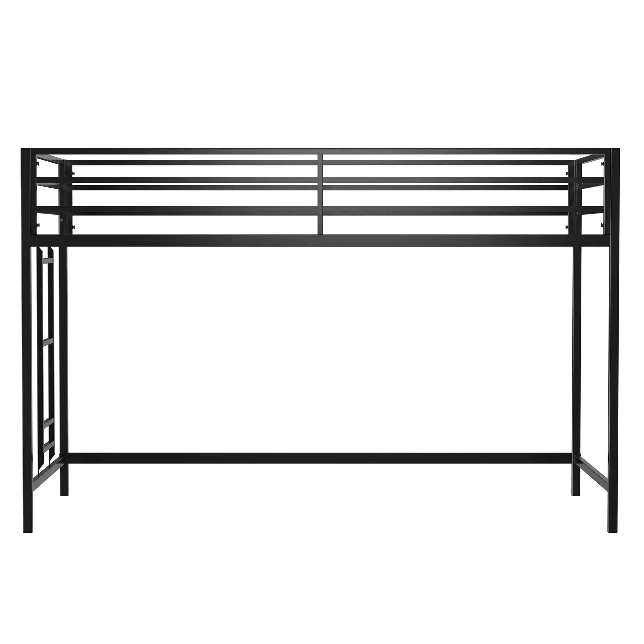 Adam - Twin Loft Bunk - Black by HouseOfZazla