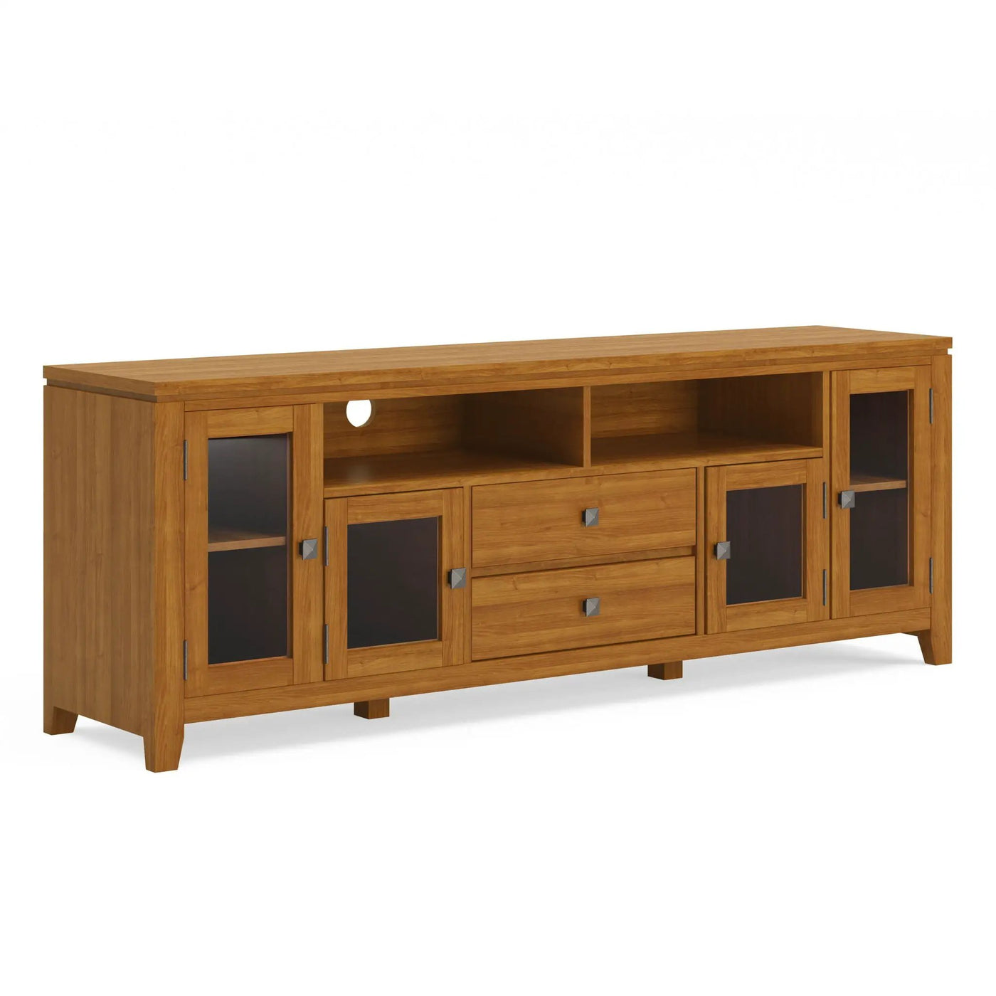 Cosmopolitan - Handcrafted Wide TV Media Stand by HouseOfZazla