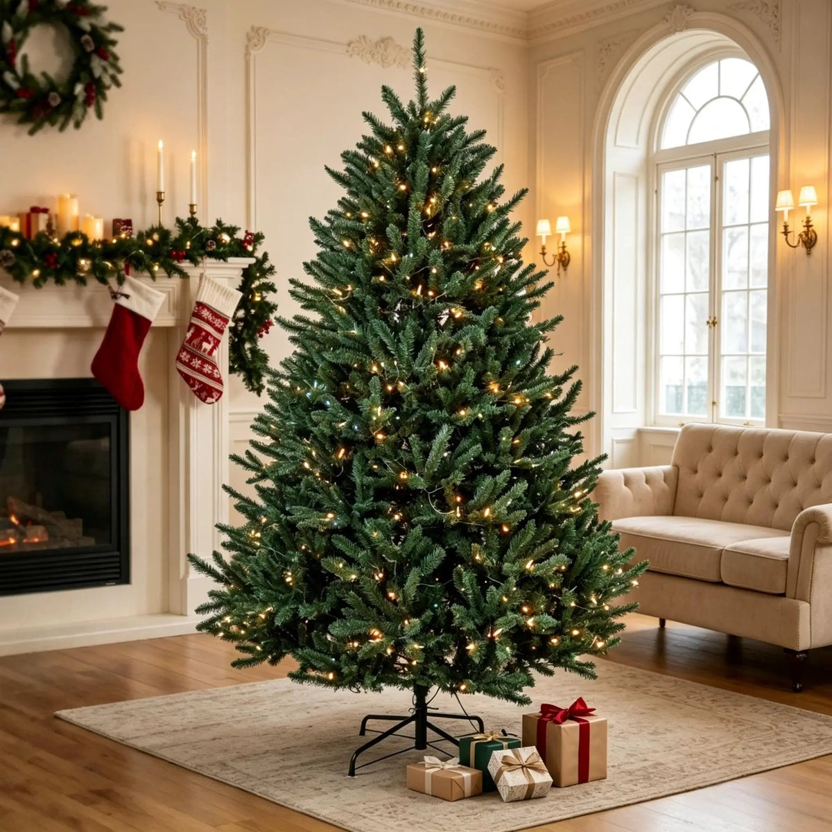 6 ft Pre-Lit Colorado Christmas Tree by HouseOfZazla