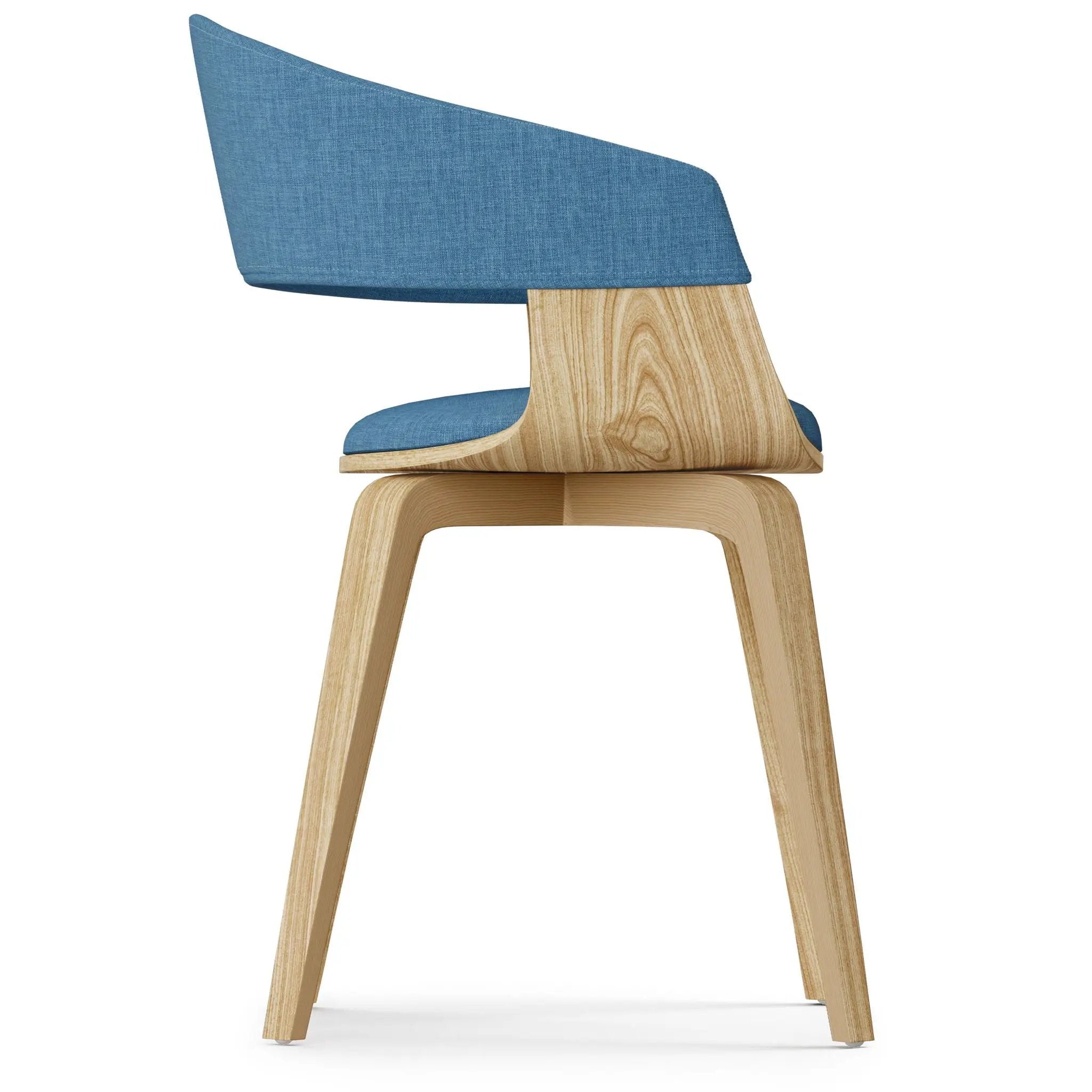 Lowell - Mid-Century Modern Bentwood Dining Chair by HouseOfZazla
