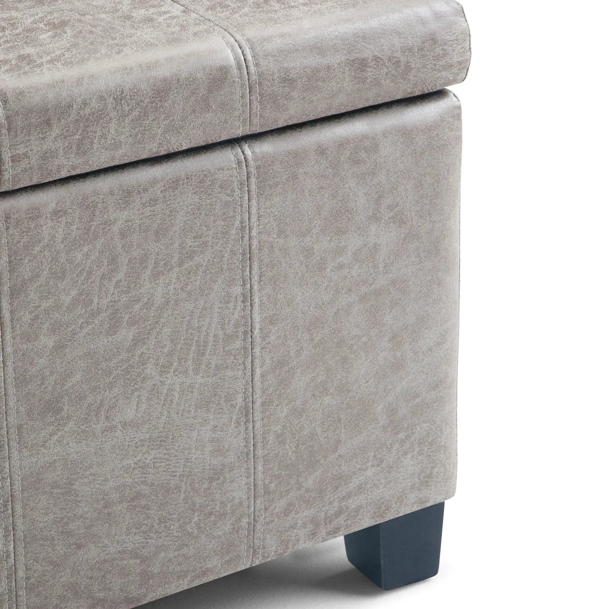 Dover - Upholstered Storage Ottoman Bench by HouseOfZazla