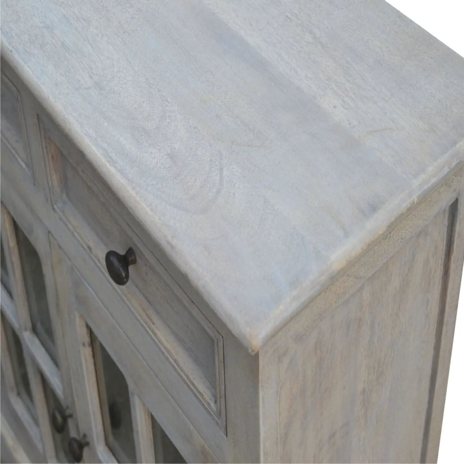 Glazed Sideboard - Gray by HouseOfZazla