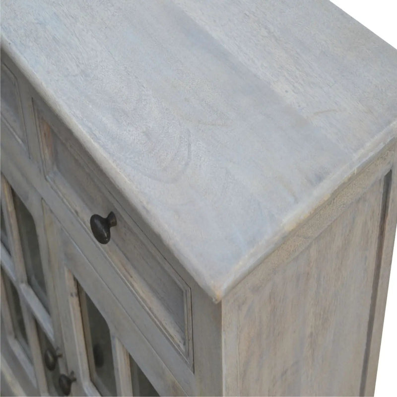 Glazed Sideboard - Gray by HouseOfZazla