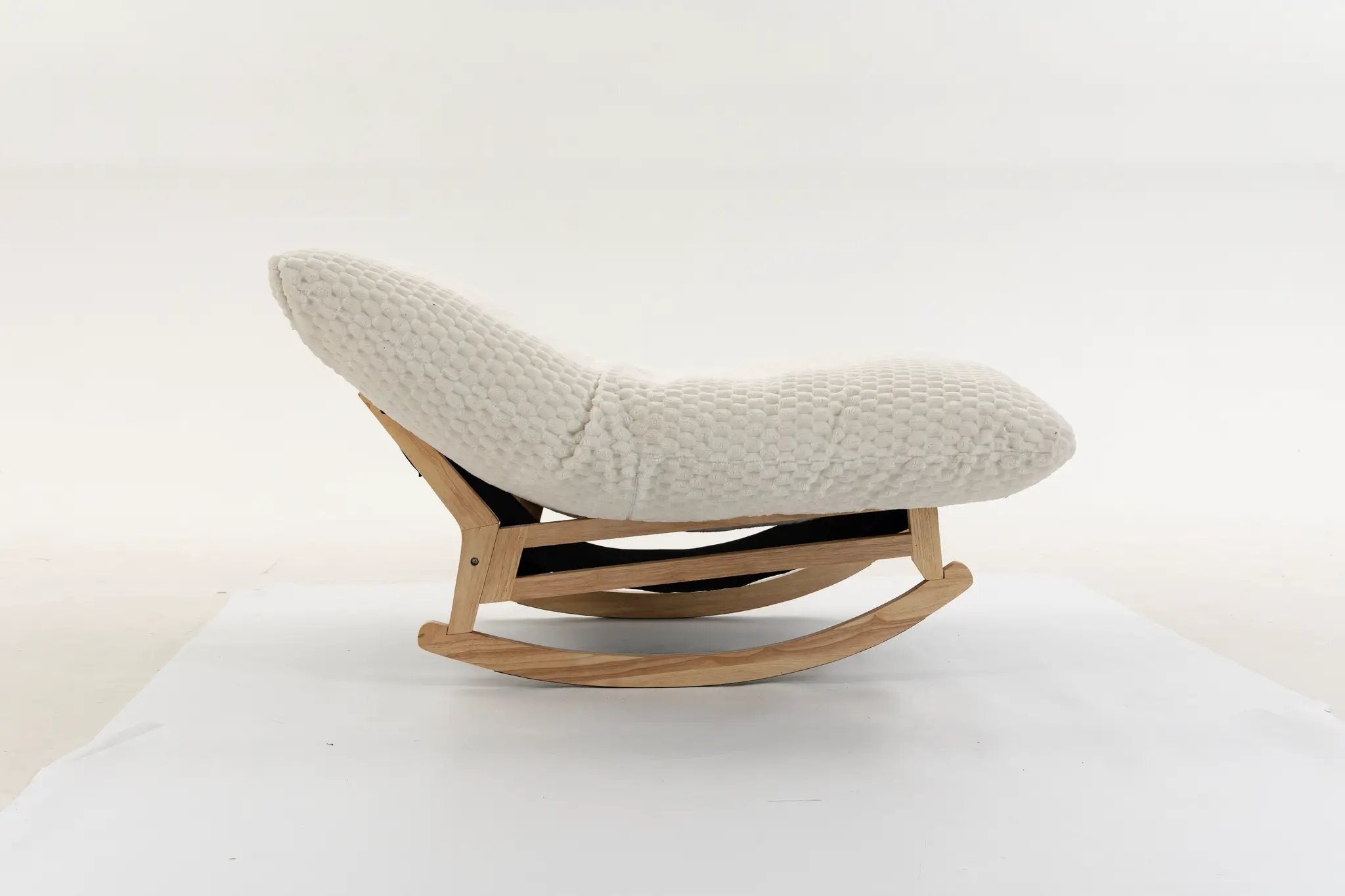 Bean Bag Rocking Chair with Solid Wood Frame by HouseOfZazla