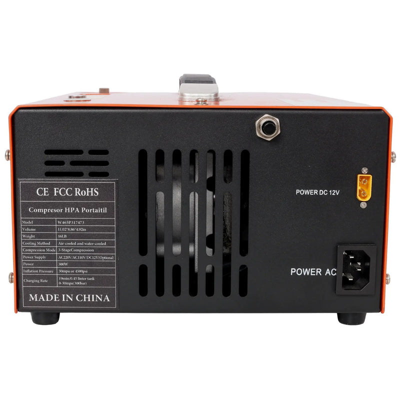 PCP Air Compressor, 4500PSI Portable PCP Airgun Compressor with Built-in Converter by HouseOfZazla