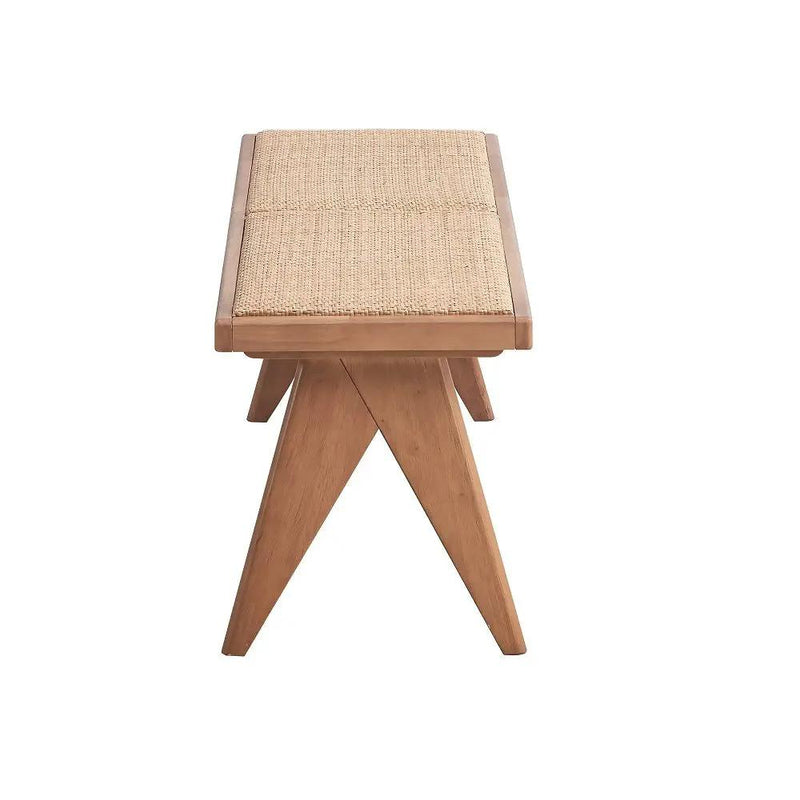 Velentina - Bench - Rattan & Natural by Unique Piece Furniture