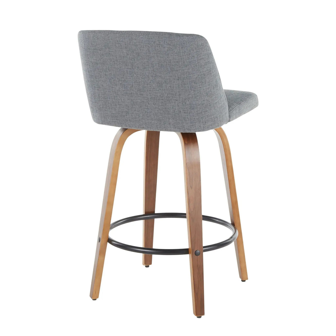 Toriano - Mid Century Modern, Counter Stool (Set of 2) by HouseOfZazla