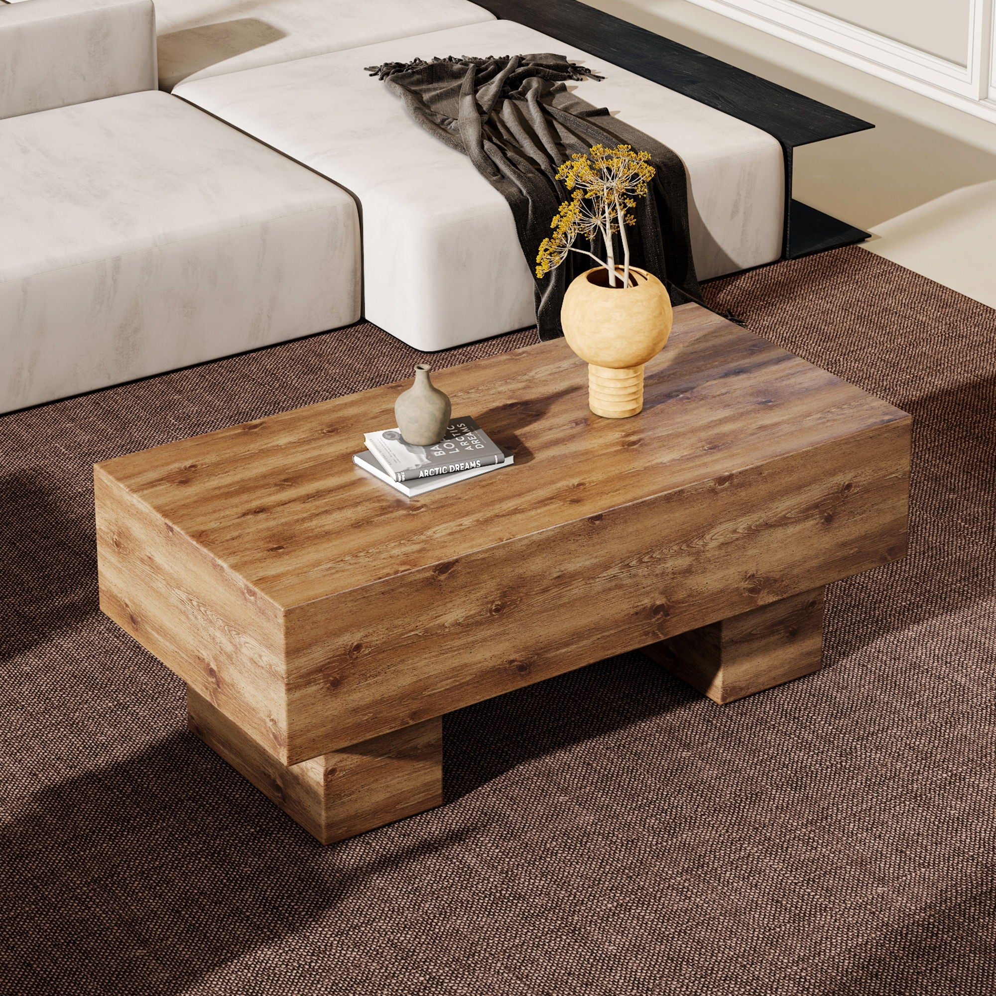Modern Simple Coffee Table by HouseOfZazla