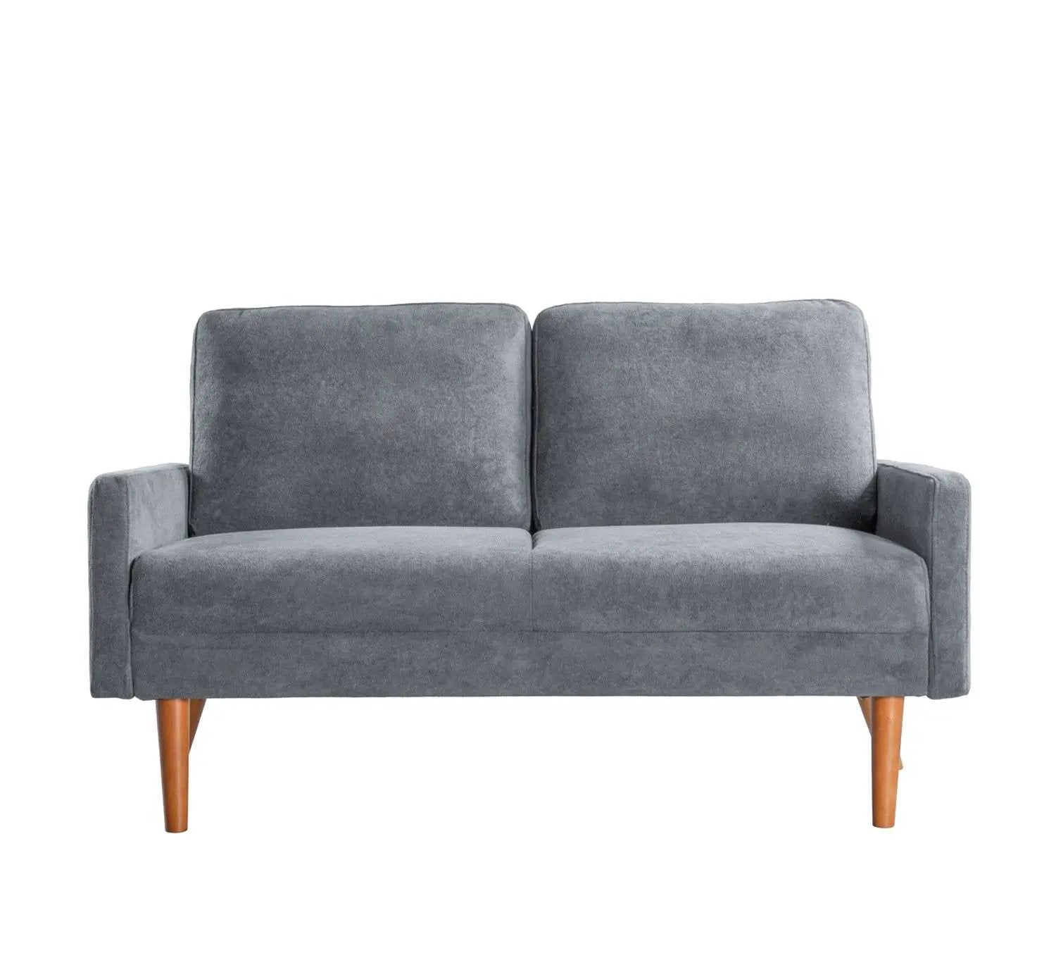 Loveseat Sofa, European Style With Sleek Design, Modern & Vintage Flair, Upholstered 2 Seater Couch by Unique Piece Furniture